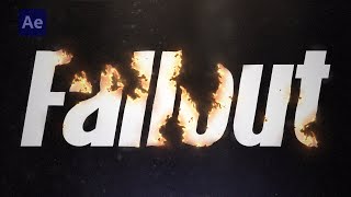 Интро с Fallout || Эффект CC Burn Film || Adobe After Effects