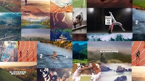 After Effects Template: Dynamic Slideshow