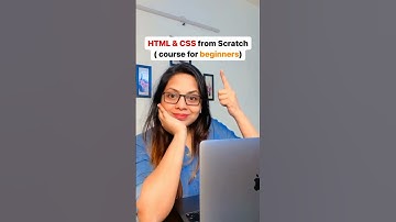 Learn HTML and CSS from Scratch for FREE 🔥 #htmlcss #coding