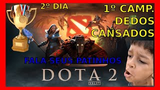 SO TREINO PARA 1º COPA: DEDOS CANSADOS - 2ºDia #02 -  Dota 2