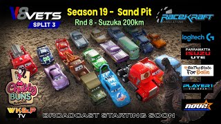 RaceKraft Simulations V8 Veterans // Season 19 // Round 8 // Suzuka