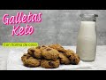 GALLETAS KETO | GALLETAS CON HARINA DE COCO