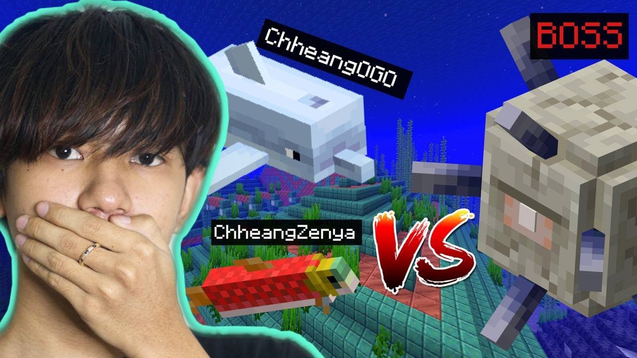 មកលេងMinecraftតែពួកខ្ញុំចង់ធ្វើMobsអីក៏បាន Pt 2