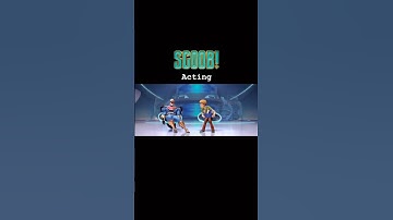 Acting animation scene of the movie Scoob! Acting for animations #animation #scoob #acting