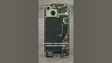 A Microscopic Look Inside The iPhone 15 #ifixitteardown #iphone15 #apple