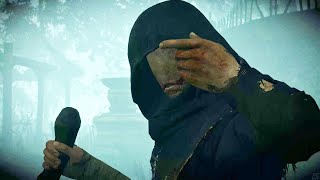 The Witcher 3 - Caretaker Boss Fight No Damage, Death March 4K