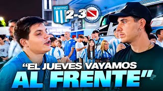 Thumbnail for REACCIÓN CON LOS HINCHAS / RACING 2 - 3 ARGENTINOS JUNIORS
