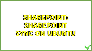 Sharepoint: Sharepoint sync on ubuntu