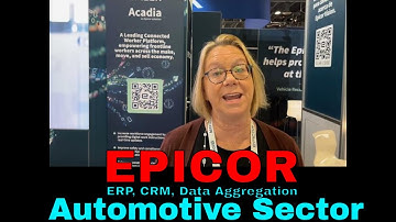 Automotive sector cloud-based data aggregation and AI by Epicor