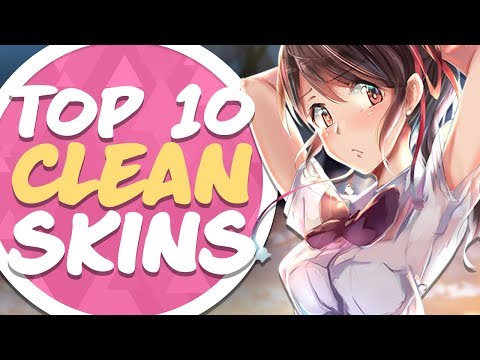 Osu! Top 10 Clean Skins Compilation