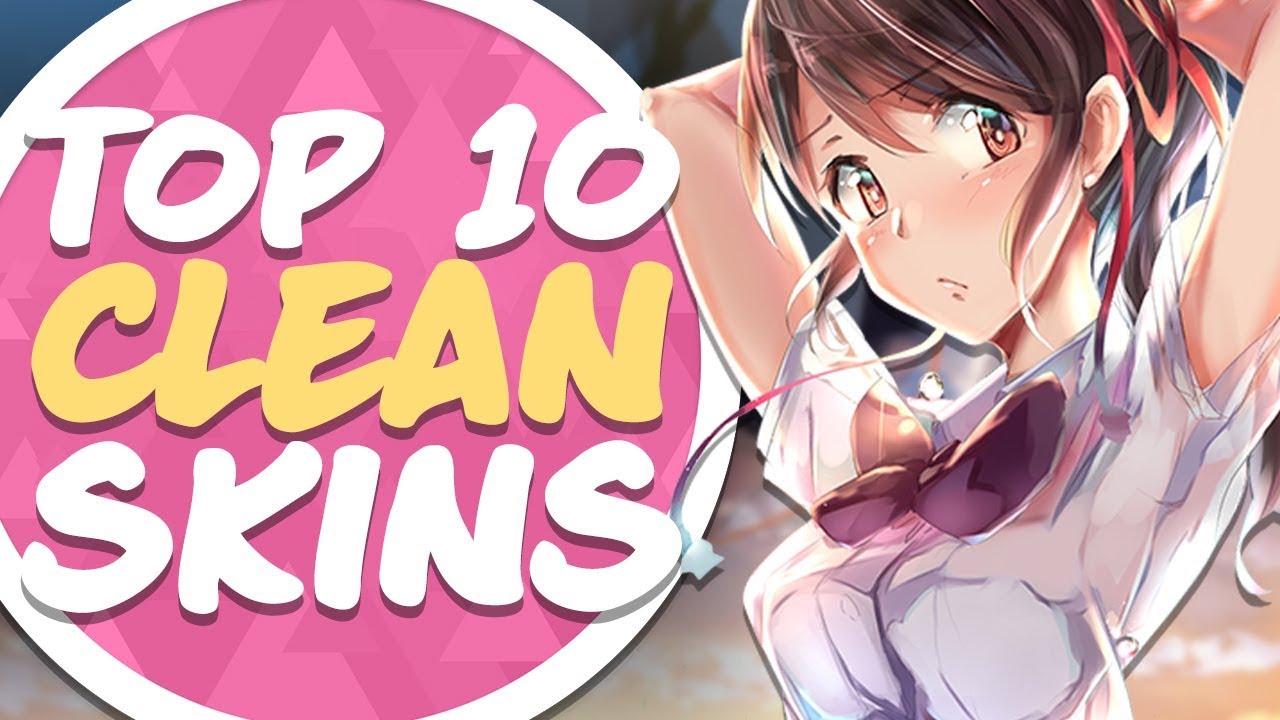 Osu Top 10 Clean Skins Compilation Minimalistic Youtube