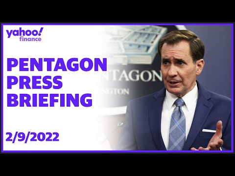 LIVE: Pentagon Press Secretary John Kirby holds press briefing