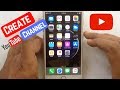 How to Create YouTube Channel on iPhone