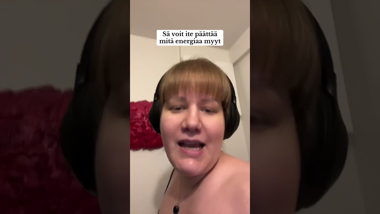 Sä voit ite päättää mitä energiaa myyt