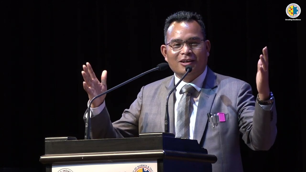 Speech by Rakkam A Sangma , Meghalaya Education Minister  NCVC  2023 @ USTM # AIU