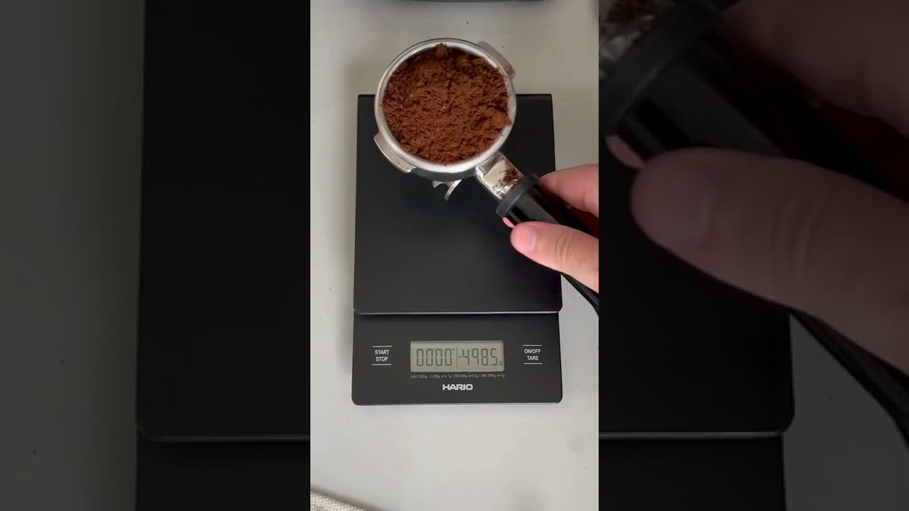 Scales will change your coffee game #goldenbrowncoffee #scales #coffee #espresso #barista
