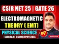 EMT csir net physics -7| csir net physical science | gate physics | Electrodynamics csir net