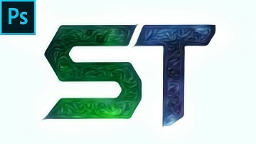 Photoshop tutorial galaxy logo design from text