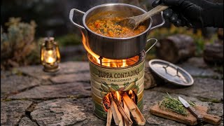 Billions of People Don't Know How to Make a Wood-Burning Stove from a Metal Box.