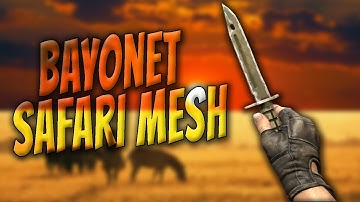 ★ Bayonet Safari Mesh (Field-Tested) - CS:GO Weapon Show - Counter Strike Global Offensive