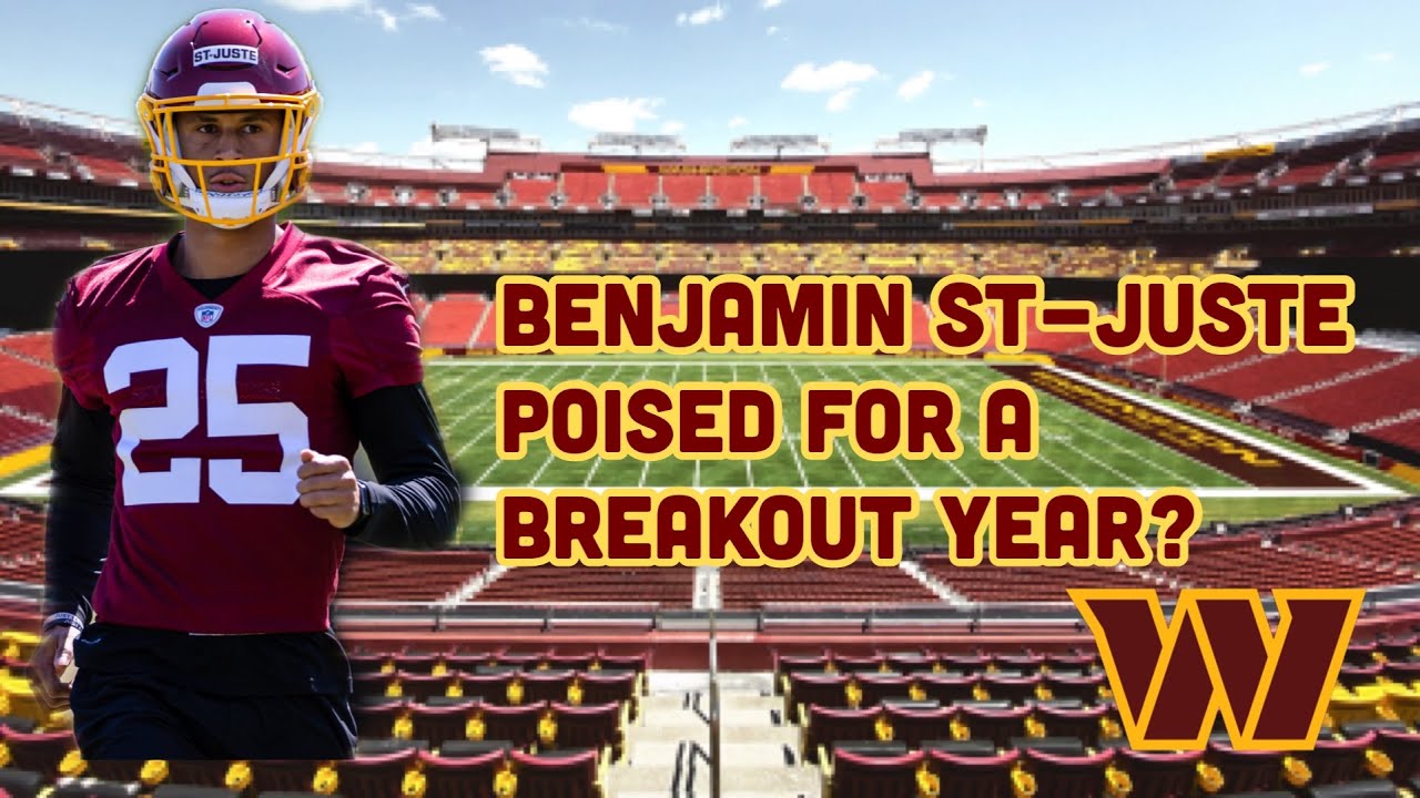 Washington Commanders Benjamin StJuste is poised for a breakout second