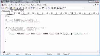 Beginner PHP Tutorial 178 Auto Suggest Application Part 4