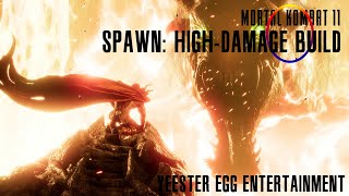 Famous Spawn: Ultimate Damage (Glass Cannon) Augment Build [Very Hard Difficulty] ~ Mortal Kombat 11 Wealth