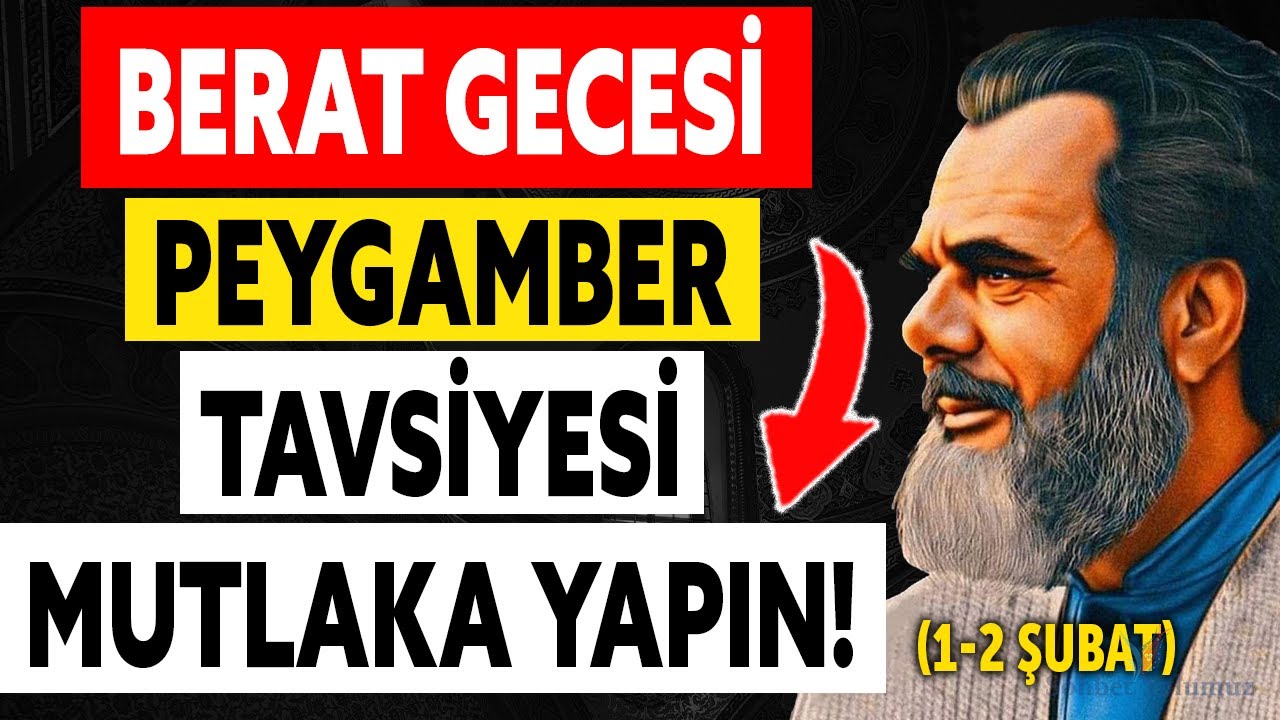 Berat Gecesi Paygamberimizin Tavsiyesi - Esad Coşan Hoca #beratkandili