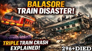 Train accident odisha coromandel express Balasore Triple Train Crash Explained | True Story 