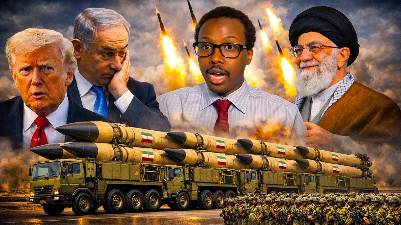 Israaiil Oo Cabaaday , Gantaalaha Iraan Wey na BurBurinayaan