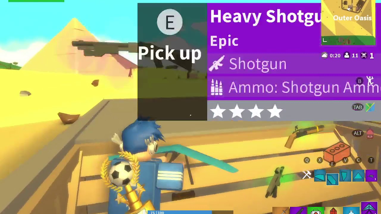 Island Royale Shotgun Only Challenge