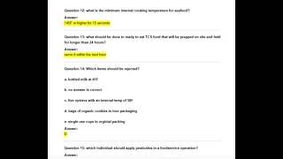 SERVSAFE PRACTICE EXAM 1 EXAM QUESTIONS