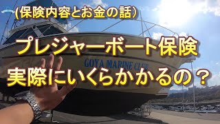 プレジャーボート保険【保険内容とお金の話】