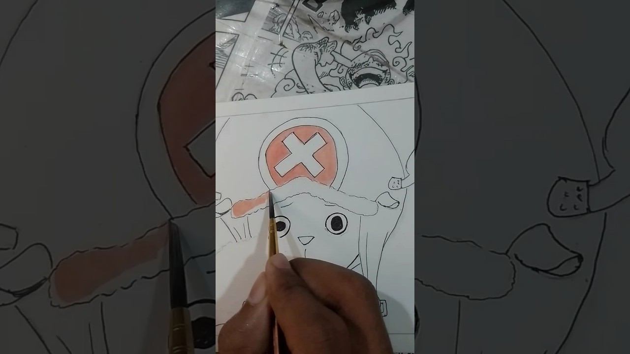 Day -6 of drawing One Piece character's 