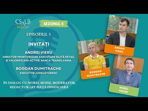 Ce trebuie să faci dacă ești executat silit de către bancă? - Podcast CSALB: Sez. 5, Ep. 5