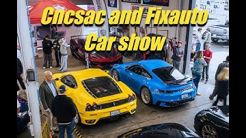 Car show with CNCsac and Fixauto / Mercedes does donuts at the end!!
