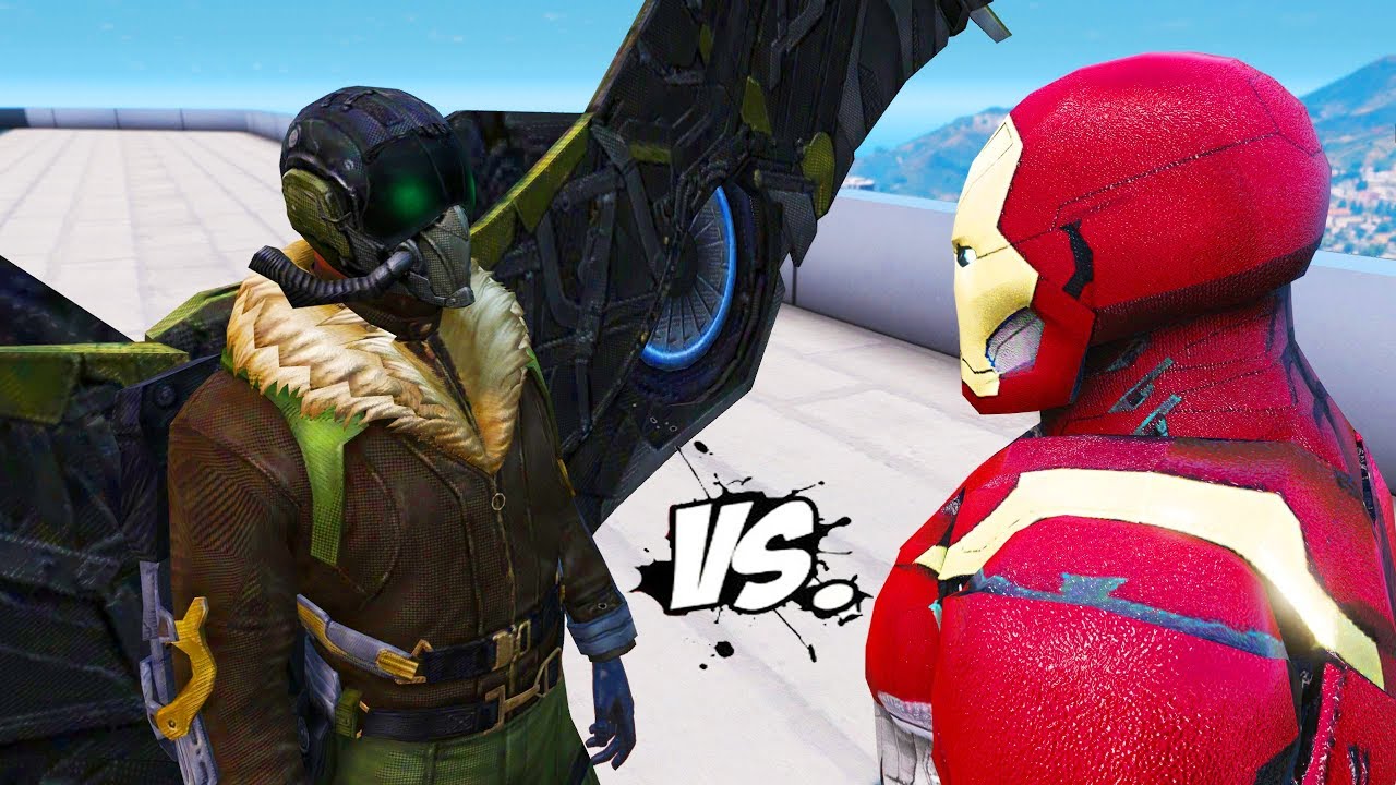 IRON MAN VS VULTURE (Spider-Man) - EPIC BATTLE