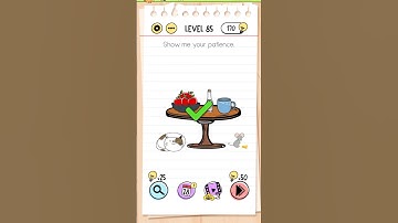 Brain Test: Tricky Puzzles • level 85 #mobilegame #braintestsolution #trickypuzzles #gameplay