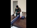 World Table Tennis At Home Day:  South Africa - Ziyaad Issa