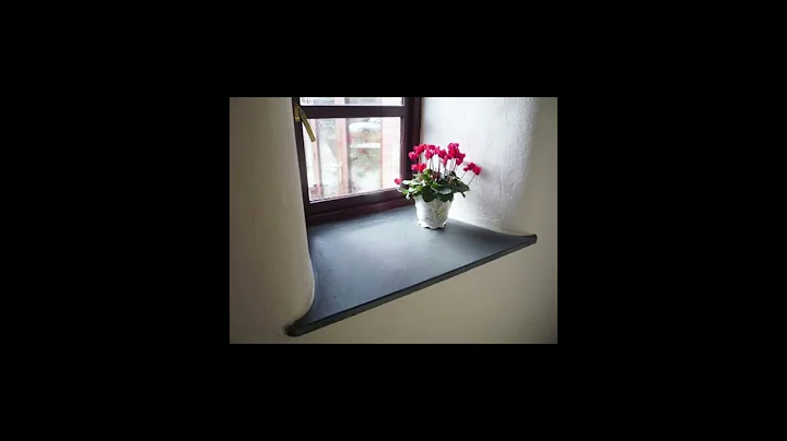 Slate window sill
