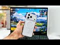iPhone 17 pro max White Titanium unboxing and PUBG Mobile Test