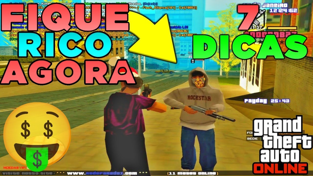 COMO FICAR RICO SENDO SAMU - - GTA RP SAMP ANDROID/PC BRP 