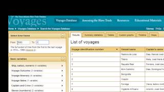 Slave Trade Database Tutorial_rev2
