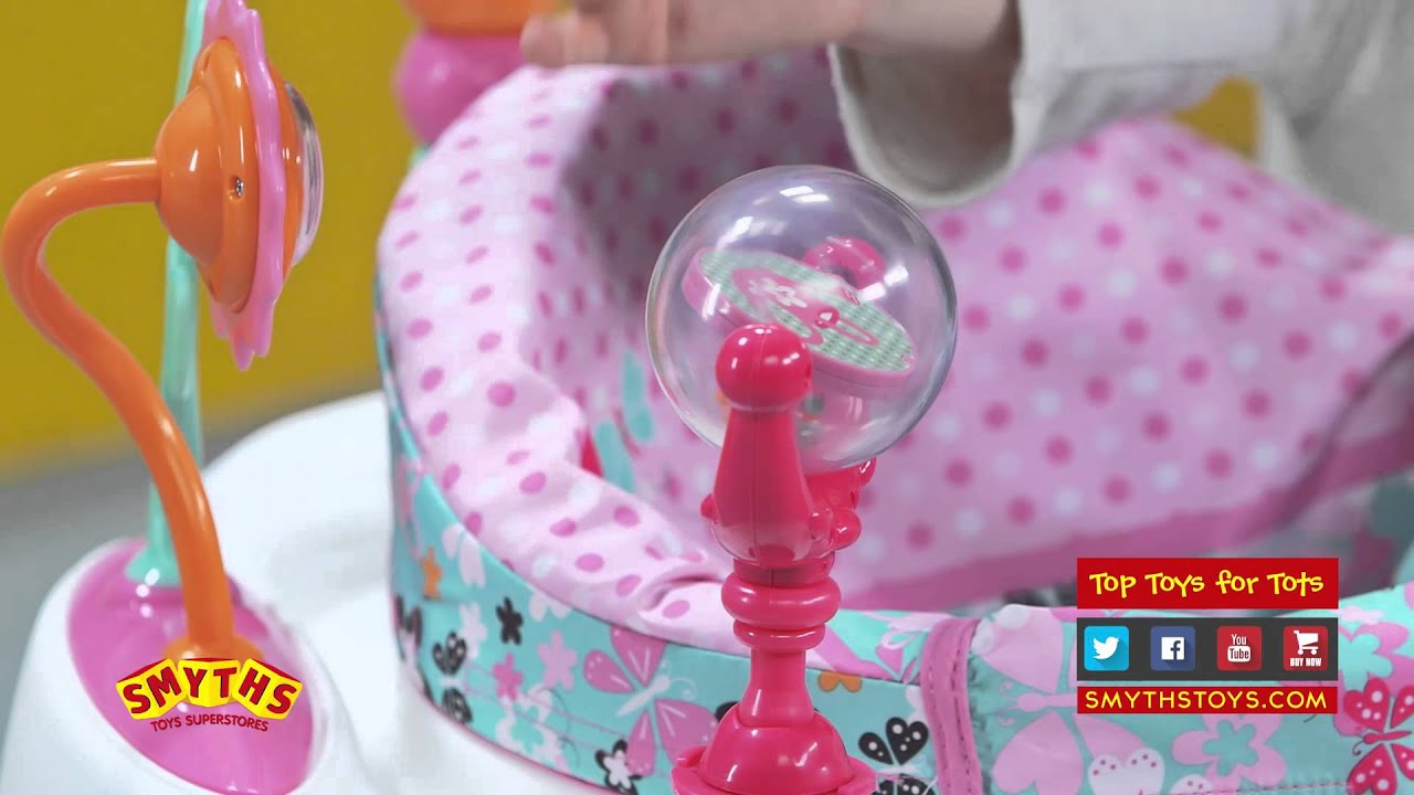 minnie mouse exersaucer