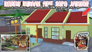 Review Rumah Adit & SopoJarwo versi Sakura School Simulator