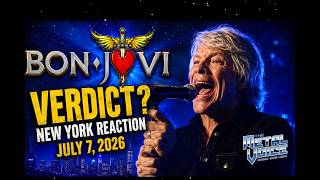 🔴BON JOVI Opening Night Reaction? Voice? Verdict-Madison Square Garden,New York,USA July 7, 2026 MSG