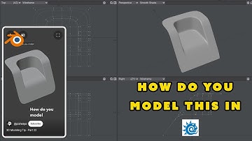 Blender-Inspired  Modeling tip 11 Lightwave 3D 2024