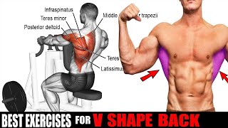 Best Back Exercises | V Shape Back Workout | Back Workout With Dumbbells