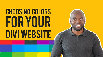 Choosing colors for your Divi website