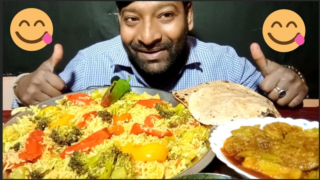 Homemade Pulao With Tinde Sabji And Tawa Roti Mukbang | Chatora ki Duniya | Healthy Mukbang